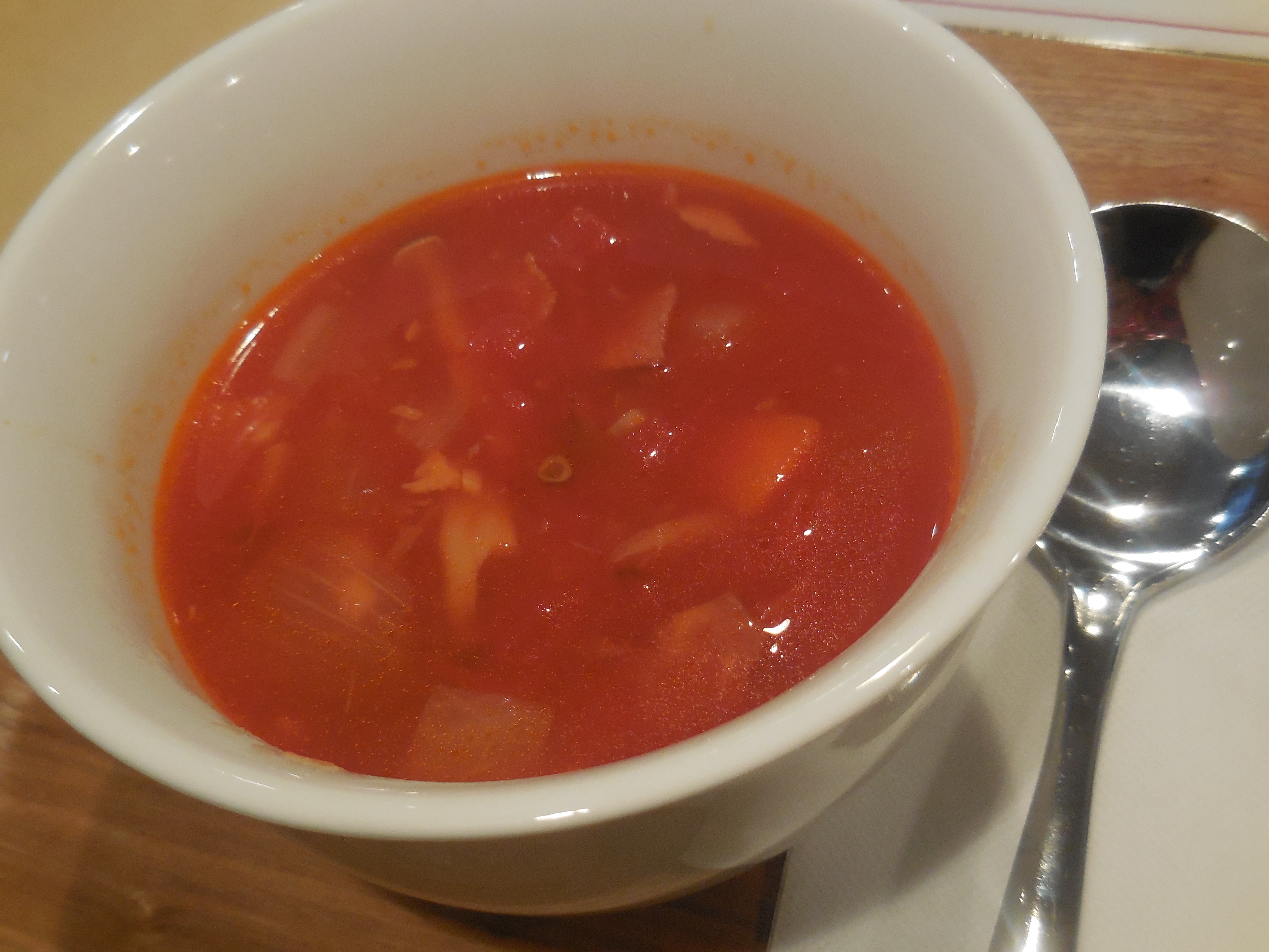 基本のスープ（２００円）ミネストローネ